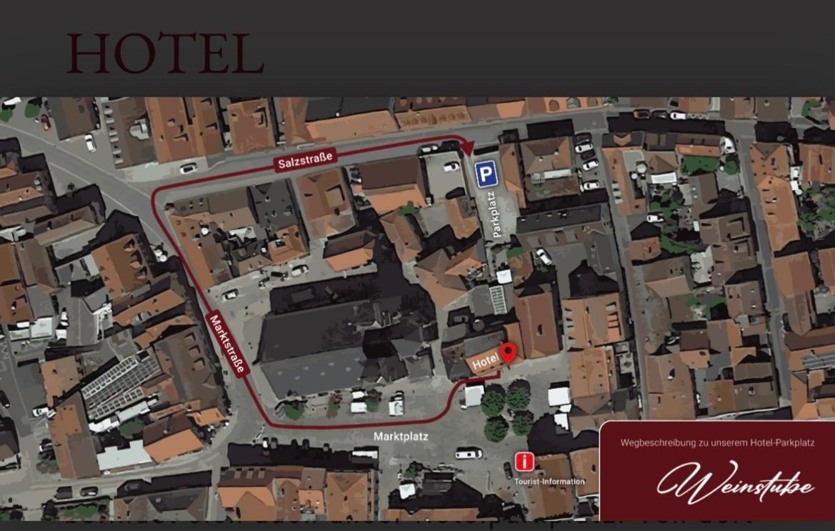 Hotel Weinstube Am Markt Gerolzhofen Екстериор снимка